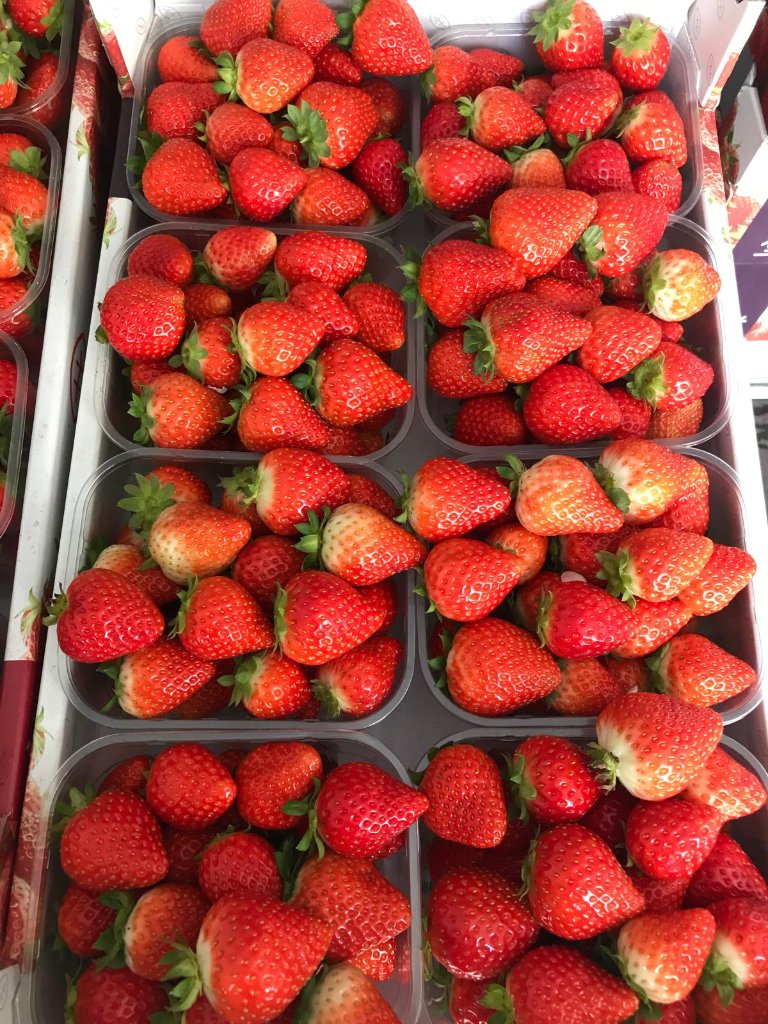 Verse aardbeien