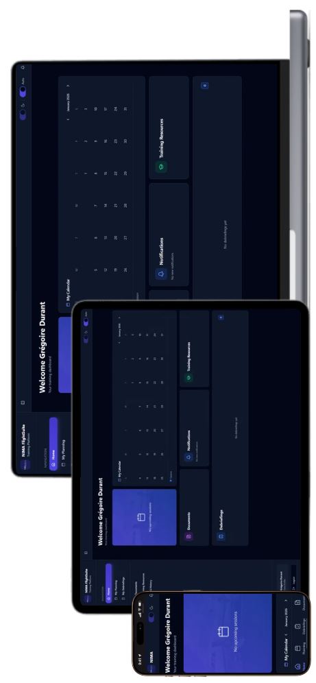 NIMA Flight Suite on multiple devices