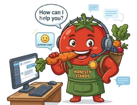 Support Chat Mascot