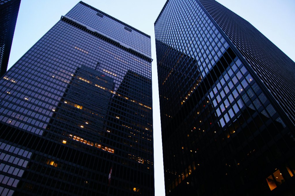 Business skyline