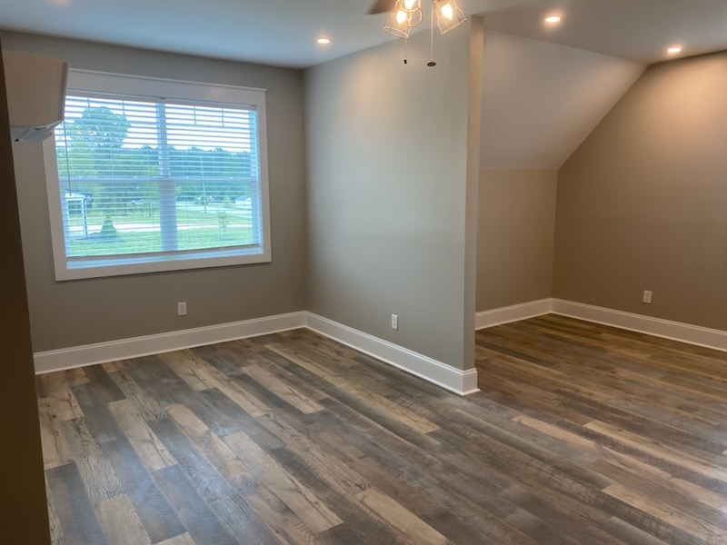 Bonus Room with LVP Flooring