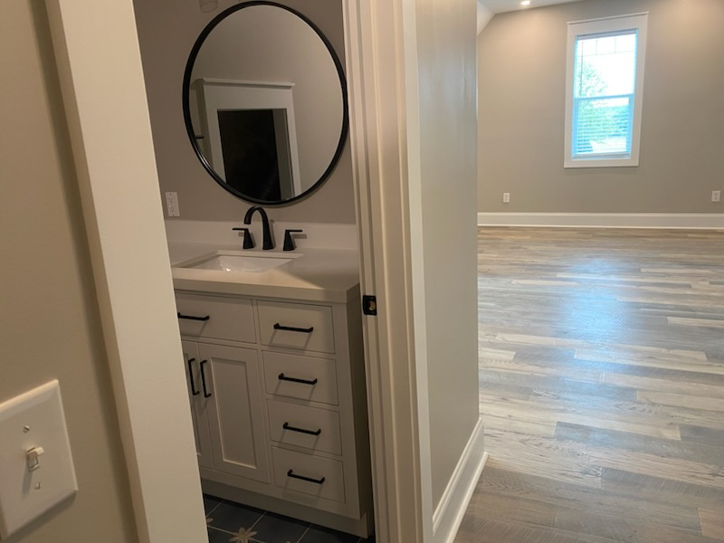 Bathroom Vanity & Flooring