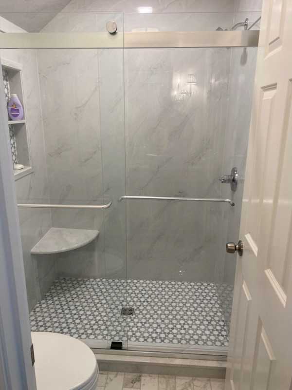 Sliding Glass Door Shower