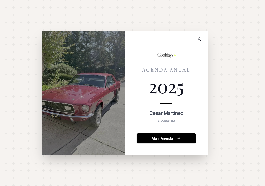 Cooldays template preview