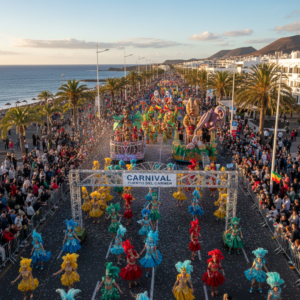 Puerto Del Carmen Carnival Day