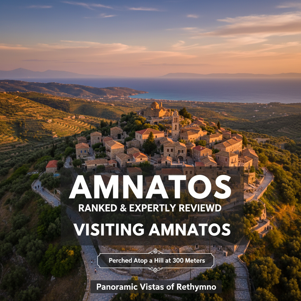 Beautiful view of Amnatos, Greece showcasing local attractions and scenery