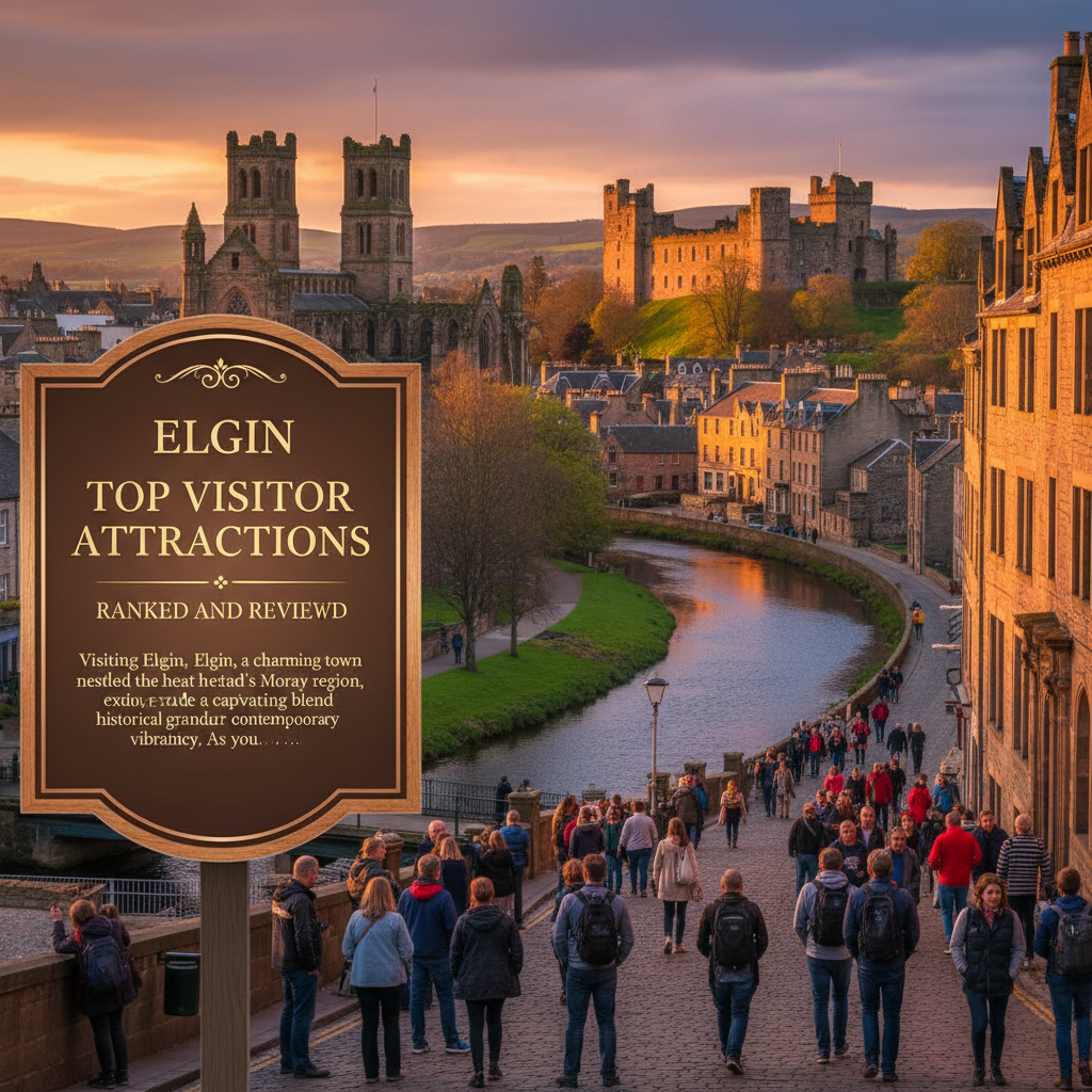 A scenic view of Elgin's historical sites and attractions.