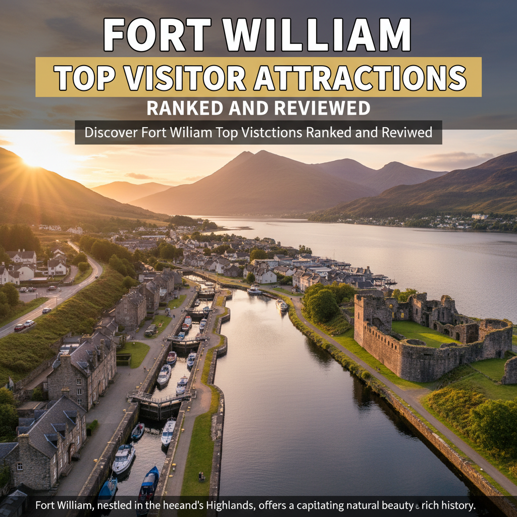 A breathtaking view of Fort William's landscape and attractions