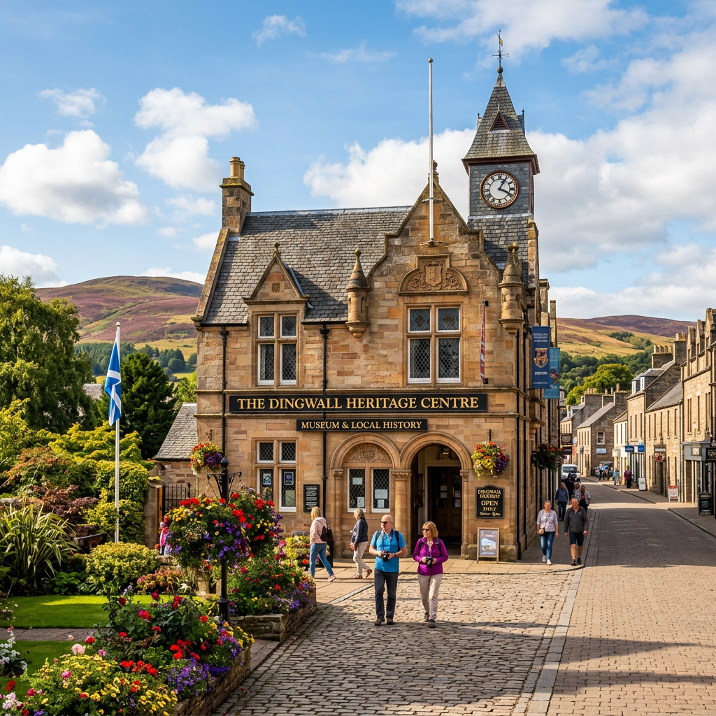 The Dingwall Heritage Centre in Dingwall - stunning view of this iconic museum