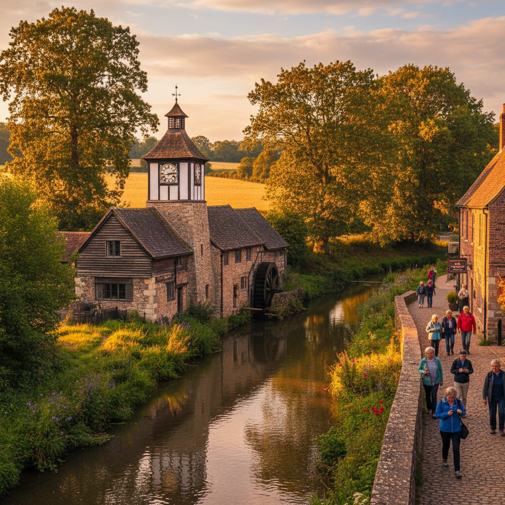 Stunning view of Abinger Hammer's countryside and attractions