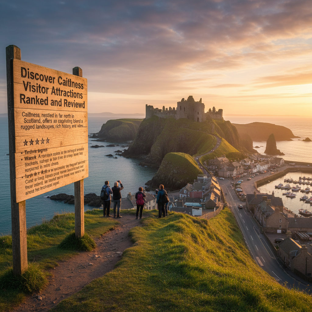 Stunning landscape view of Caithness, showcasing its natural beauty and attractions.