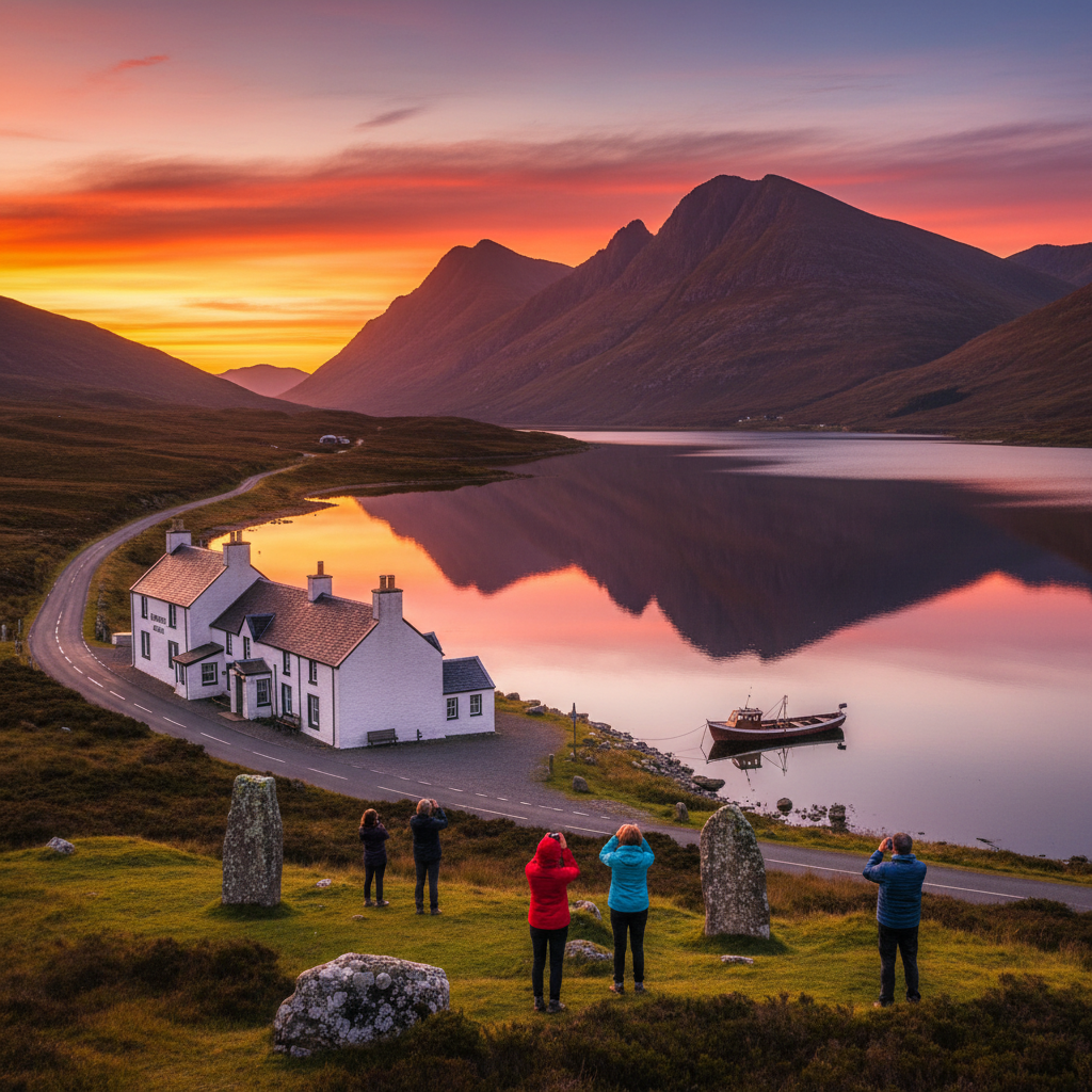 Scenic view of Altnaharra, Scotland showcasing its beautiful landscapes