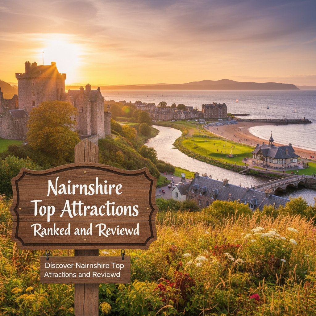 A scenic view of Nairnshire showcasing its stunning attractions and landscapes.