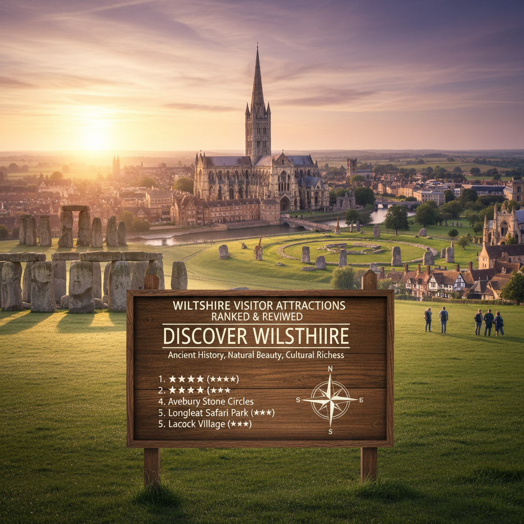Stunning view of Stonehenge, a must-see attraction in Wiltshire