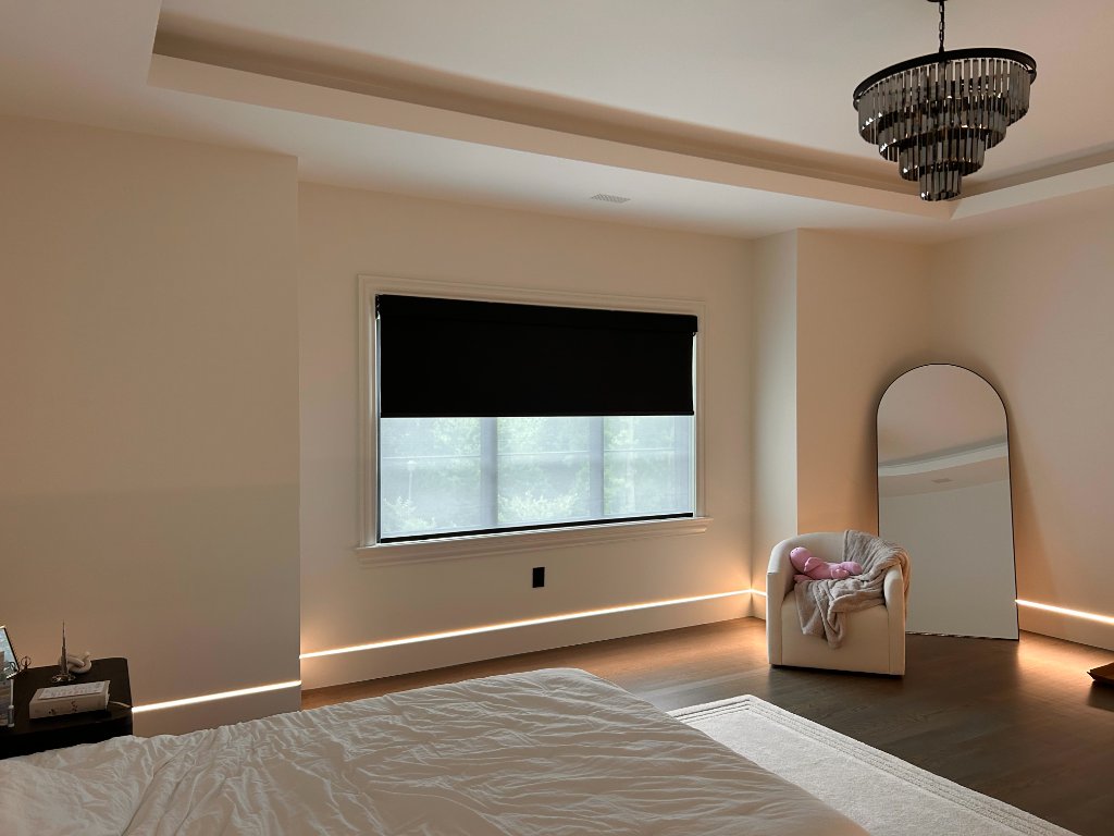 Roller Blinds - Blackout Bedroom