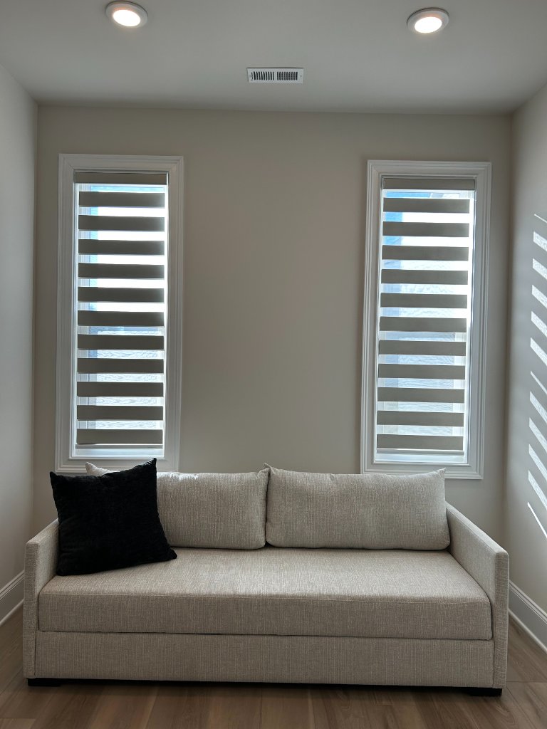 Zebra Blinds - Narrow Windows