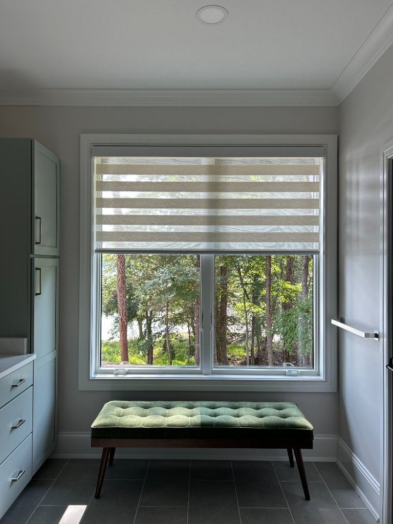 Zebra Blinds - Bathroom