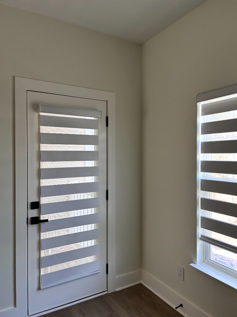 Zebra Blinds - Door and Window