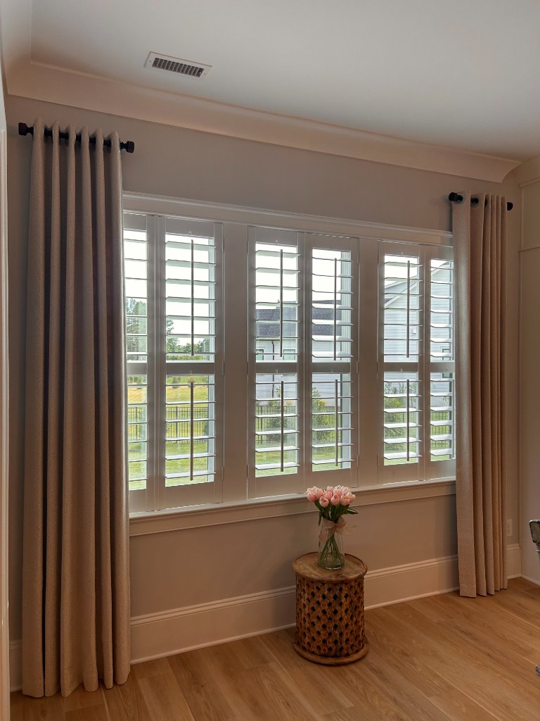 Curtains & Plantation Shutters