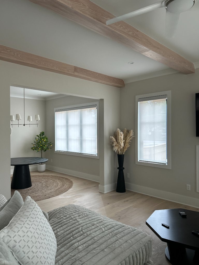 Roller Blinds - Dining & Living Room