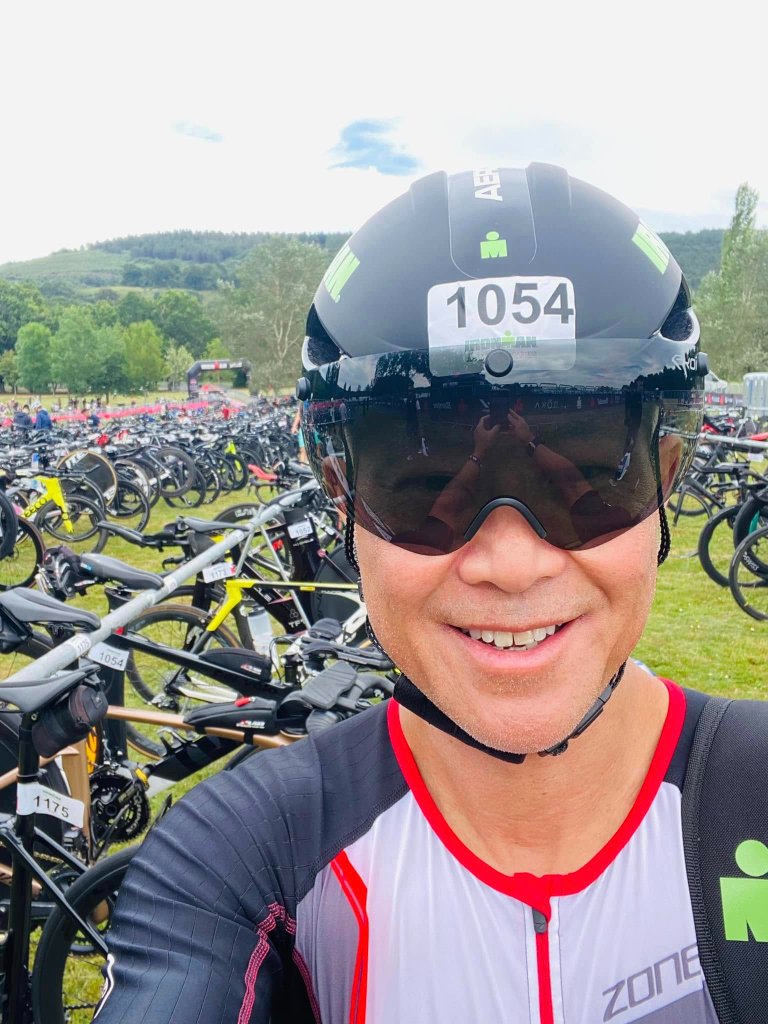 Dr. Pho at Ironman triathlon