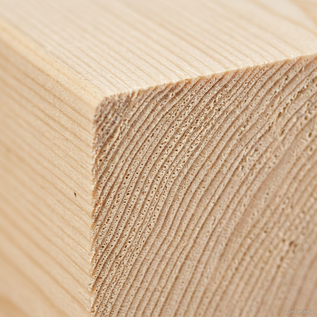 Spruce wood grain detail