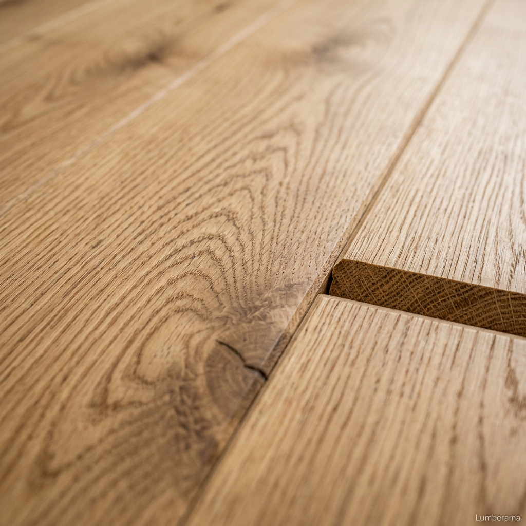 White Oak Flooring wood grain