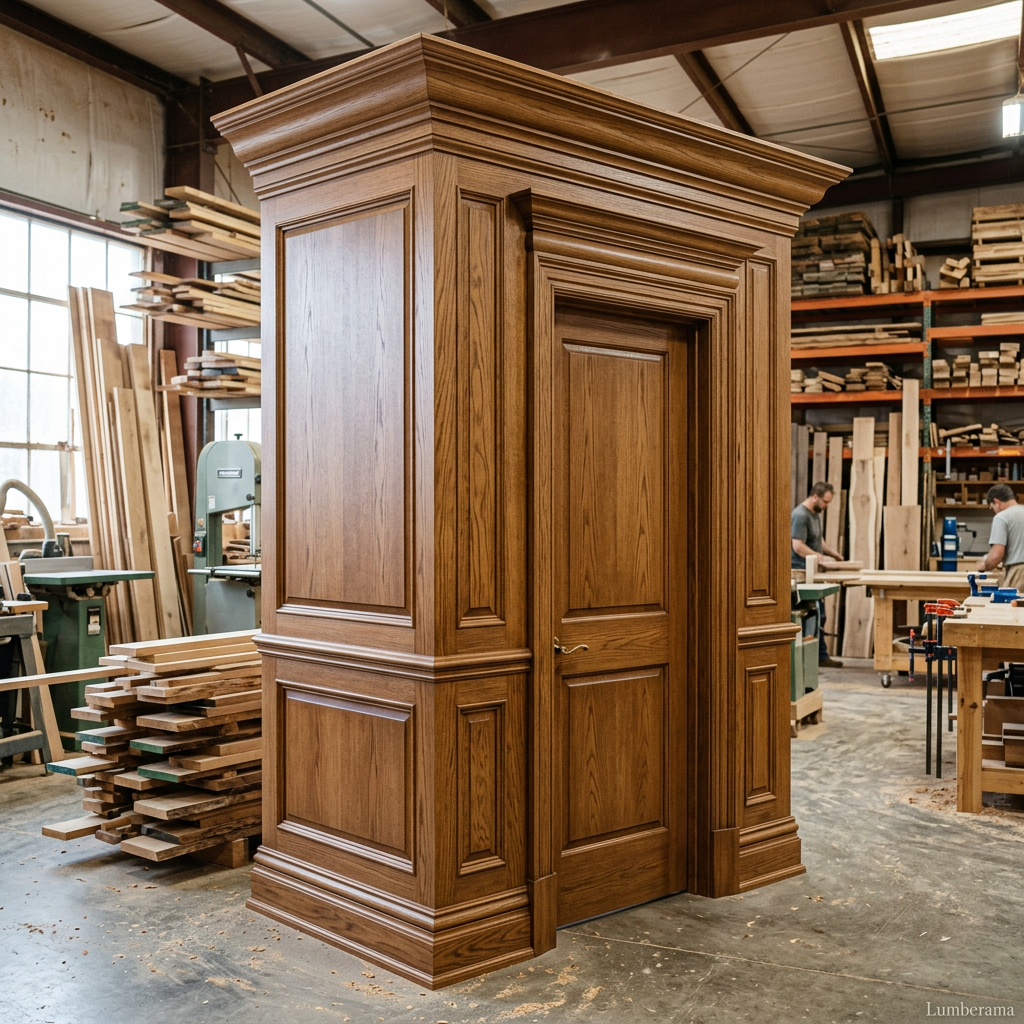 Wood trim and molding