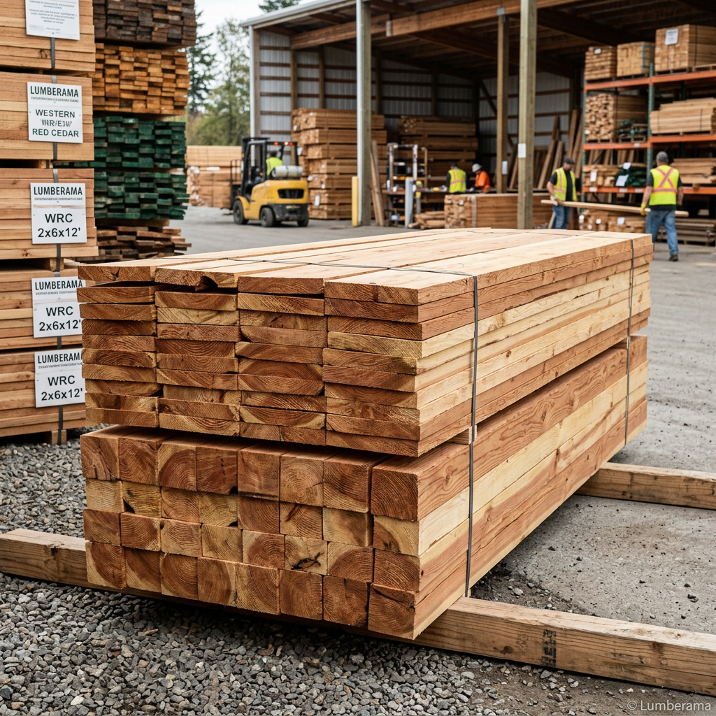 Western Red Cedar lumber