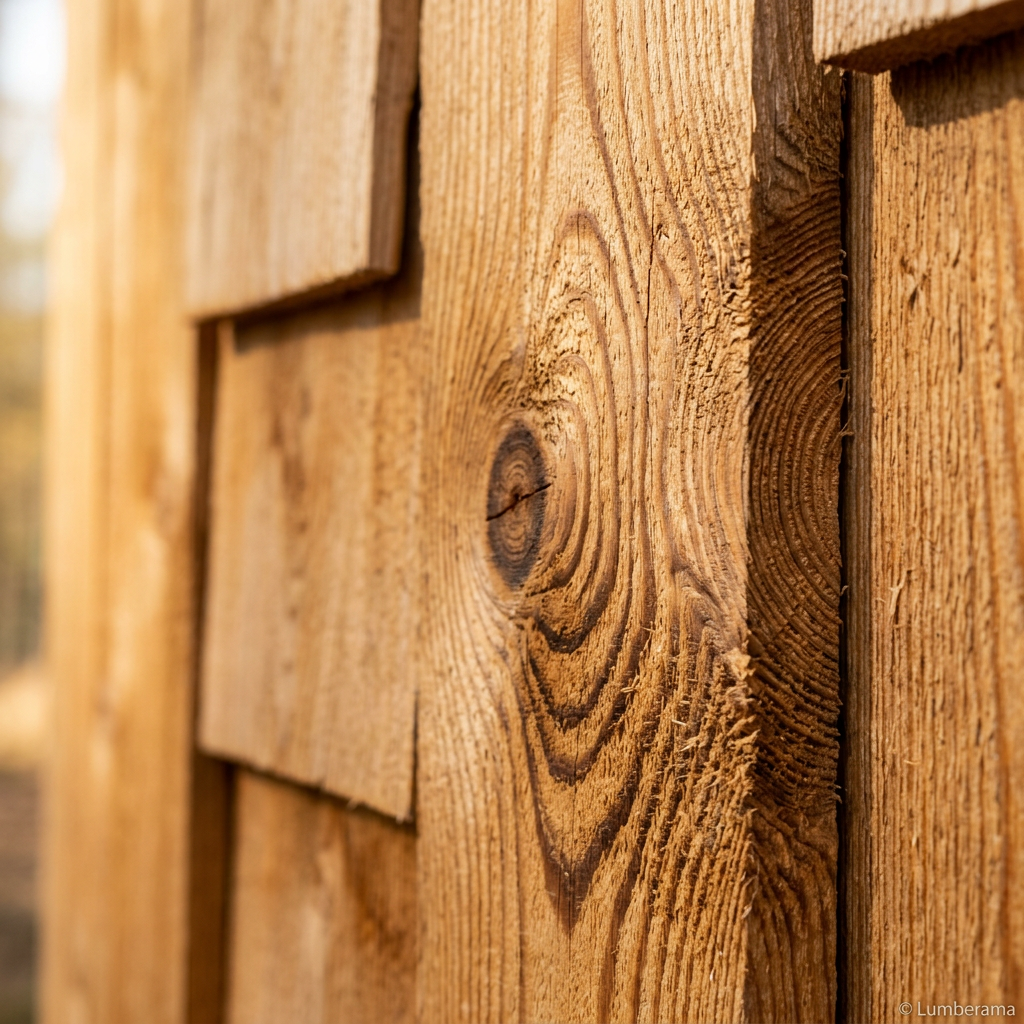 Pine Siding wood grain