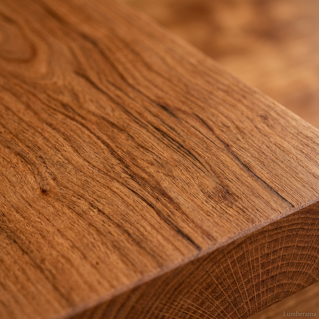 Cherry wood grain detail