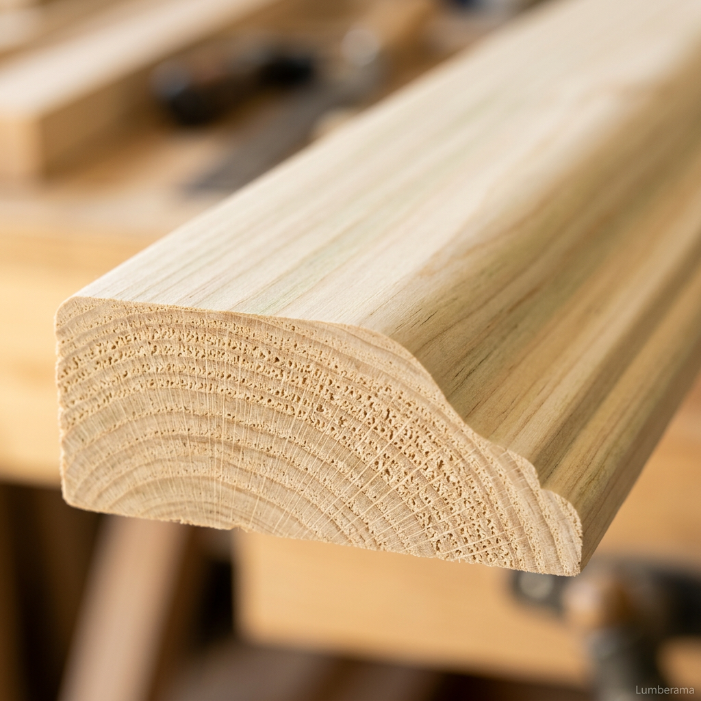 Poplar Trim & Molding wood grain
