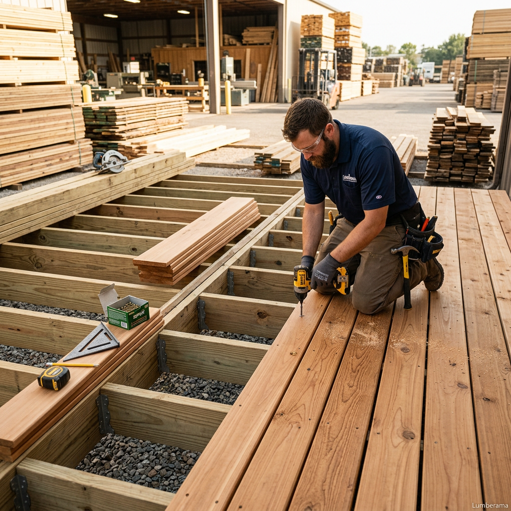 Deck building construction
