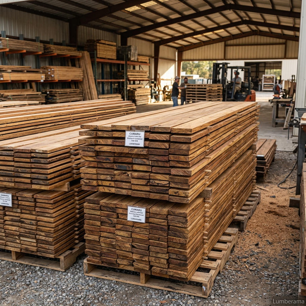 Cumaru wood lumber