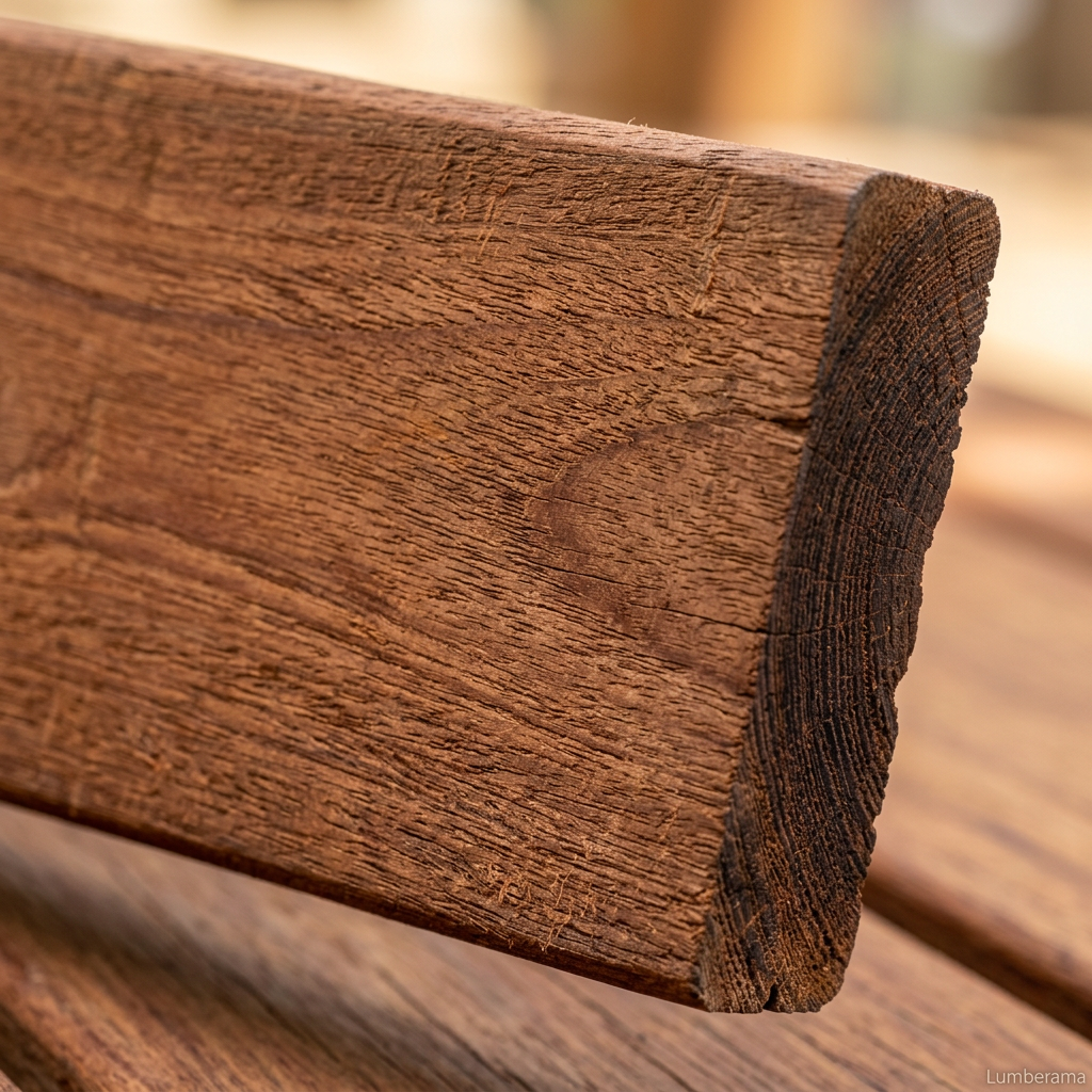 Massaranduba Decking wood grain
