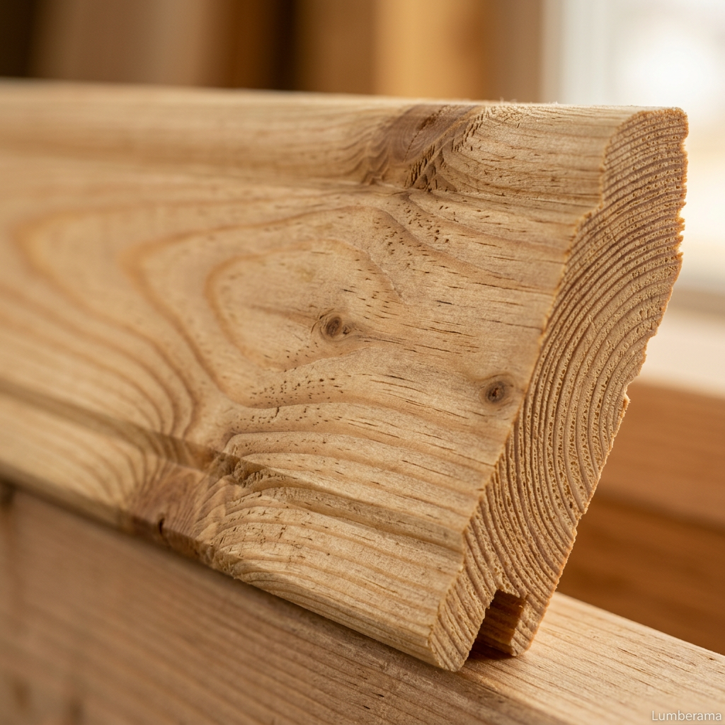 Pine Trim & Molding wood grain