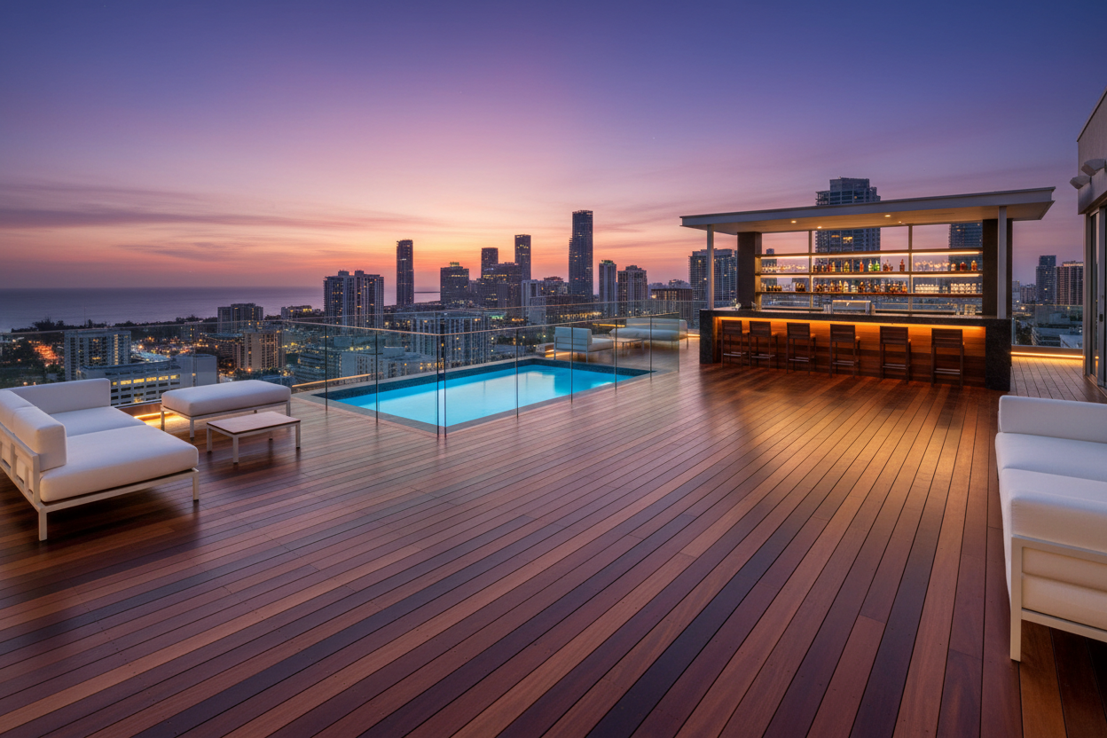 Miami Rooftop Lounge