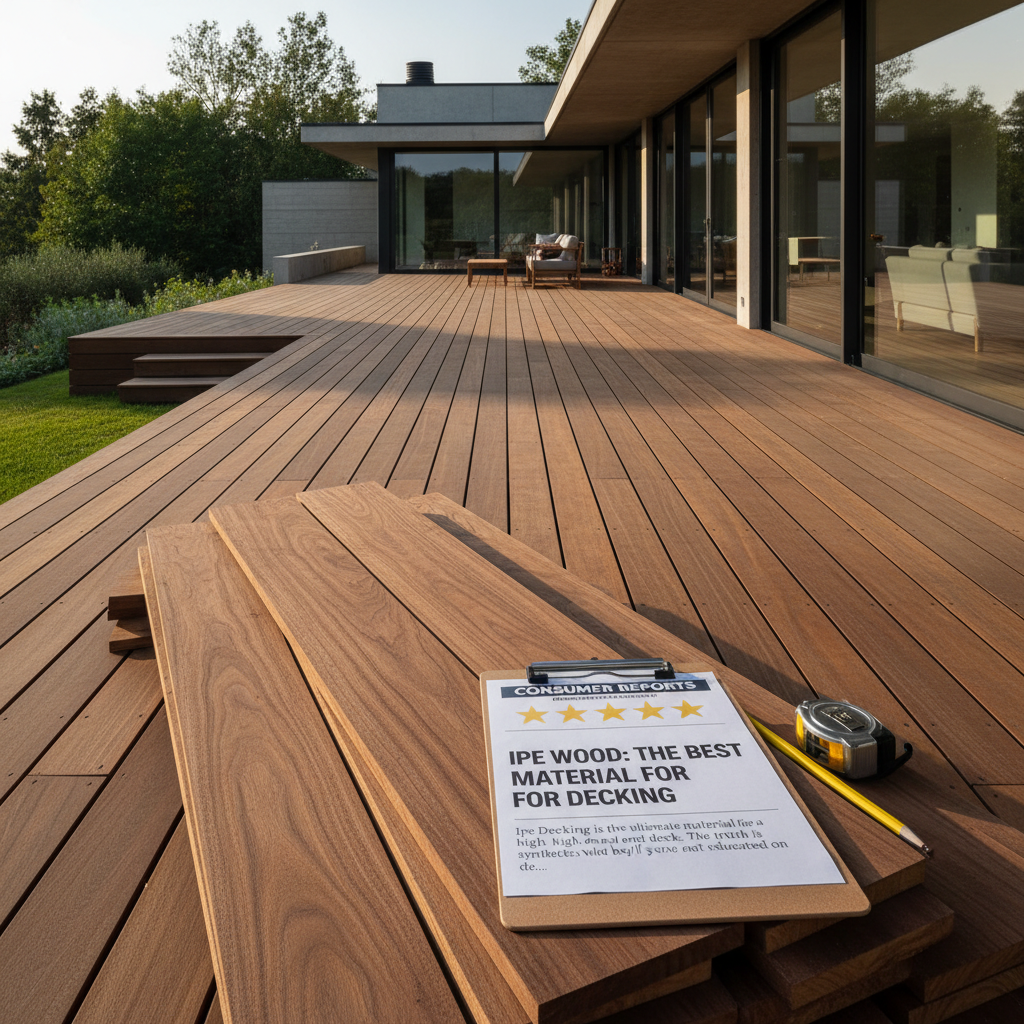 Ipe Wood is Rated the Best Material for Decking