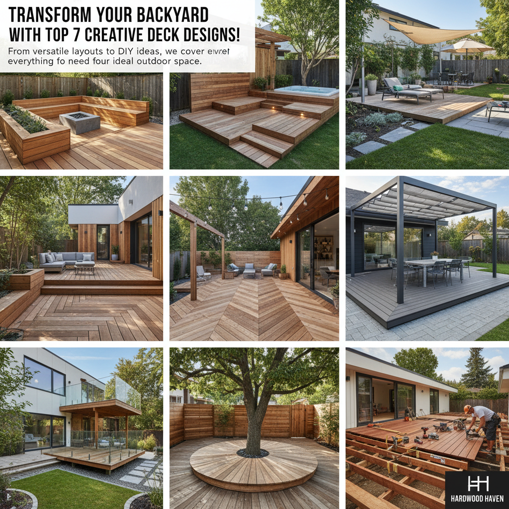 Deck Design Ideas: 7 Creative Deck Designs to Consider