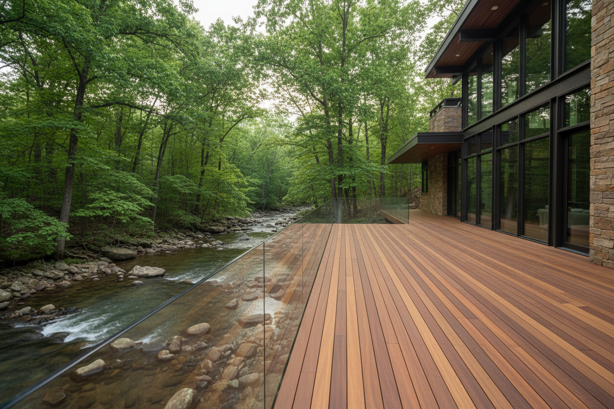 River House Cantilevered Deck