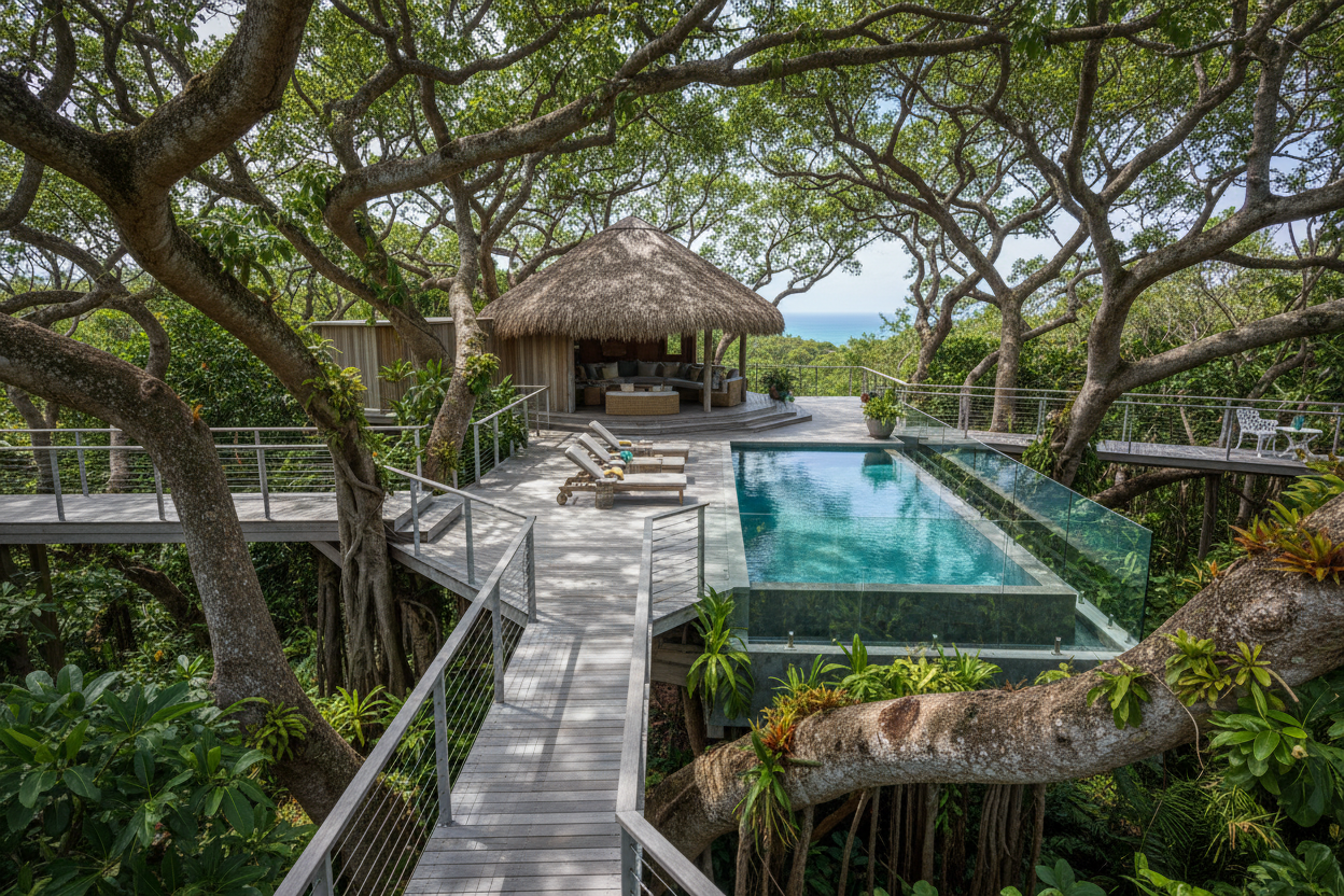 Tropical Treehouse Retreat