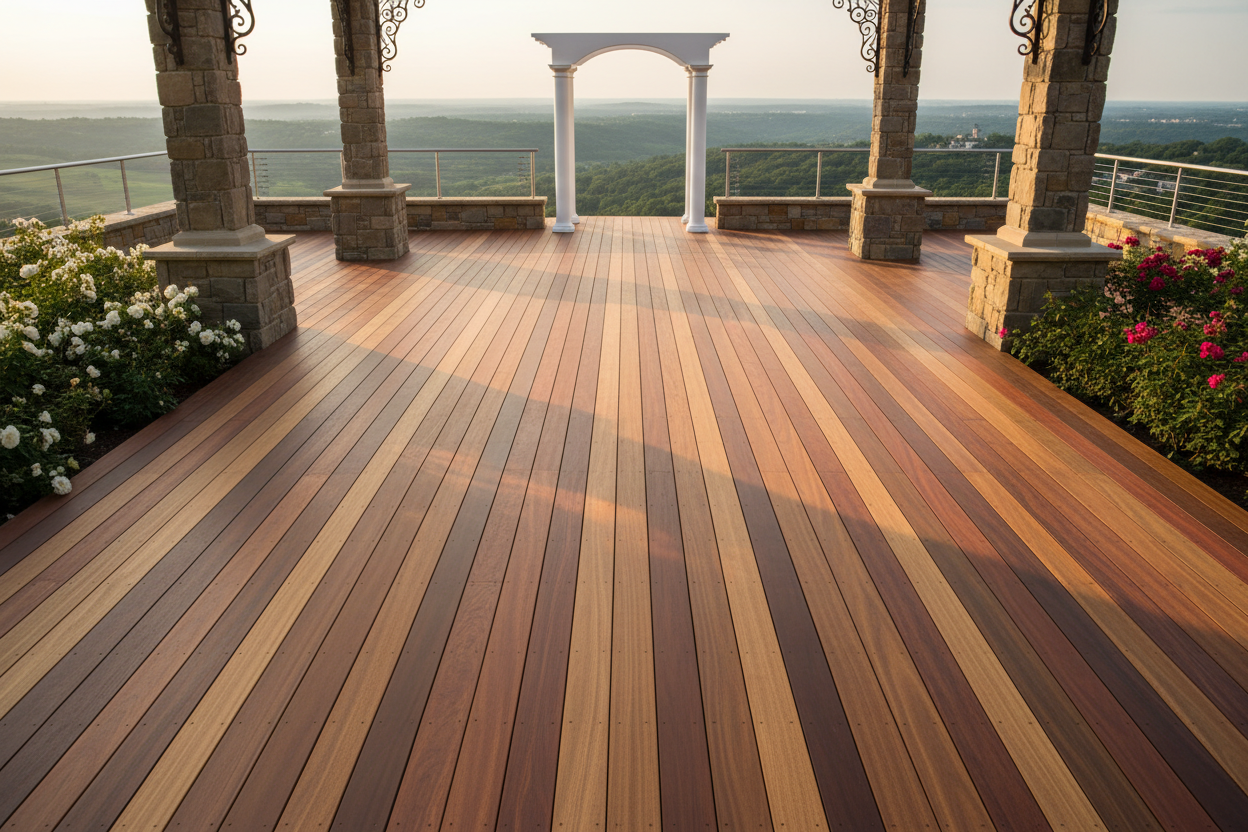 Hilltop Wedding Venue Terrace