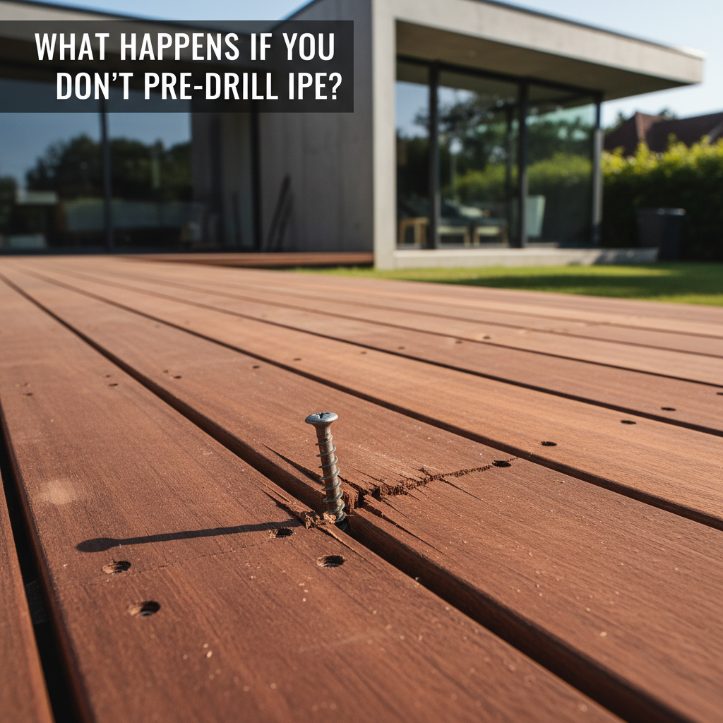 What Happens If You Don’t Pre-Drill Ipe?