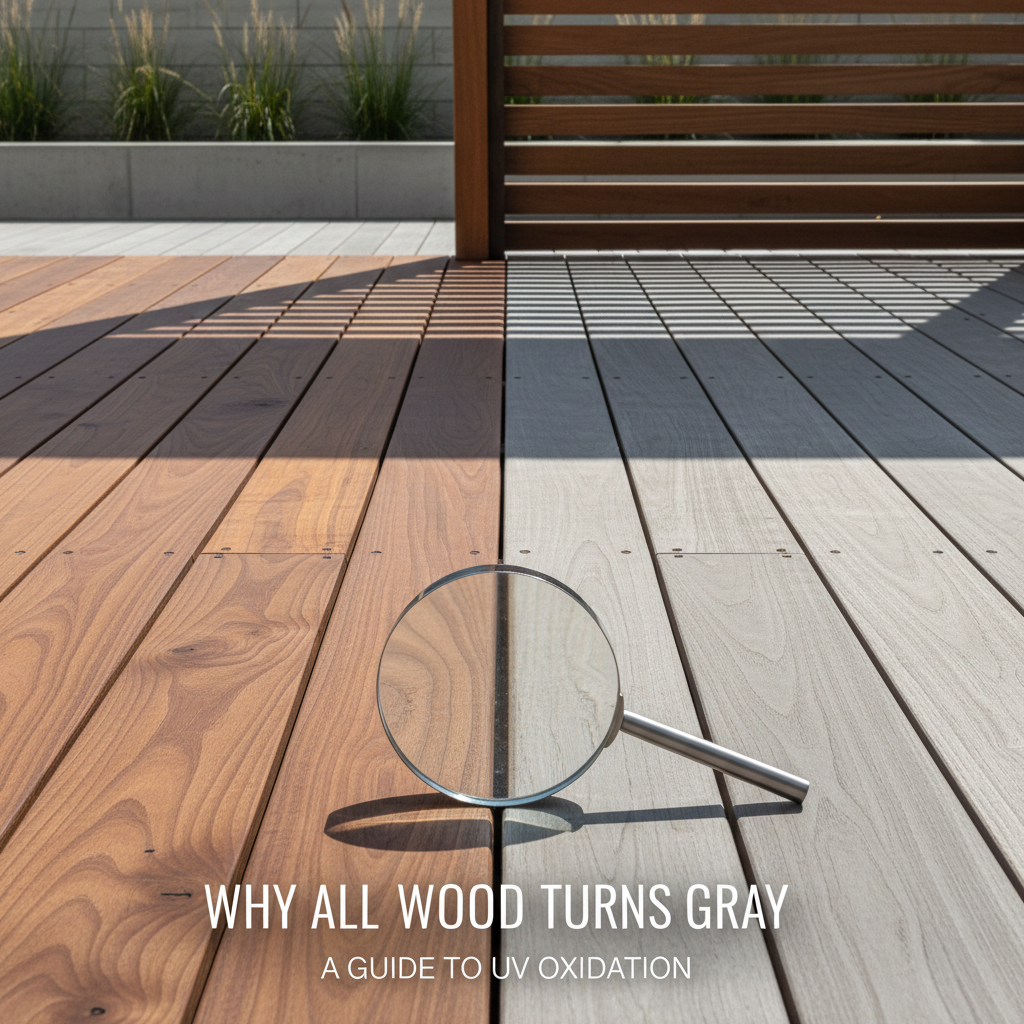 Why All Wood Turns Gray: A Guide to UV Oxidation
