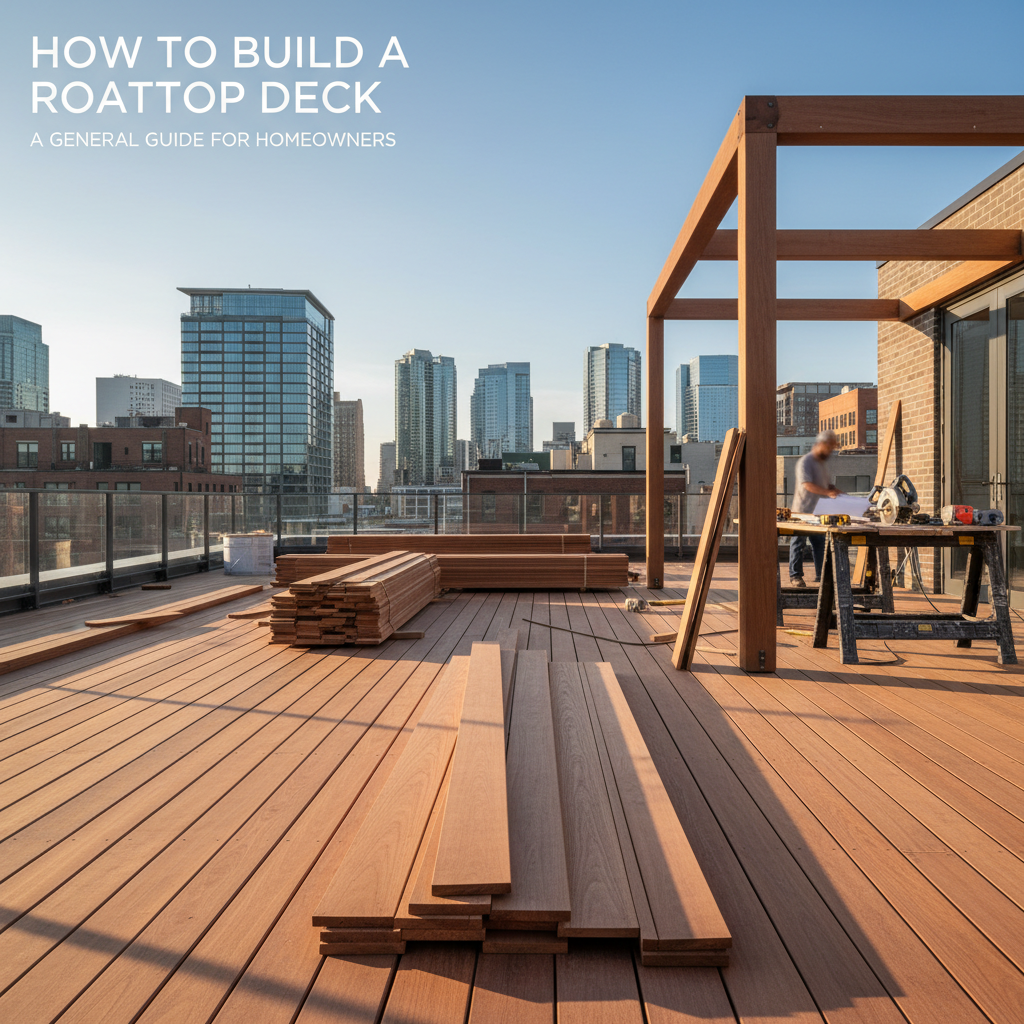 How to Build a Rooftop Deck: A General Guide for Homeowners