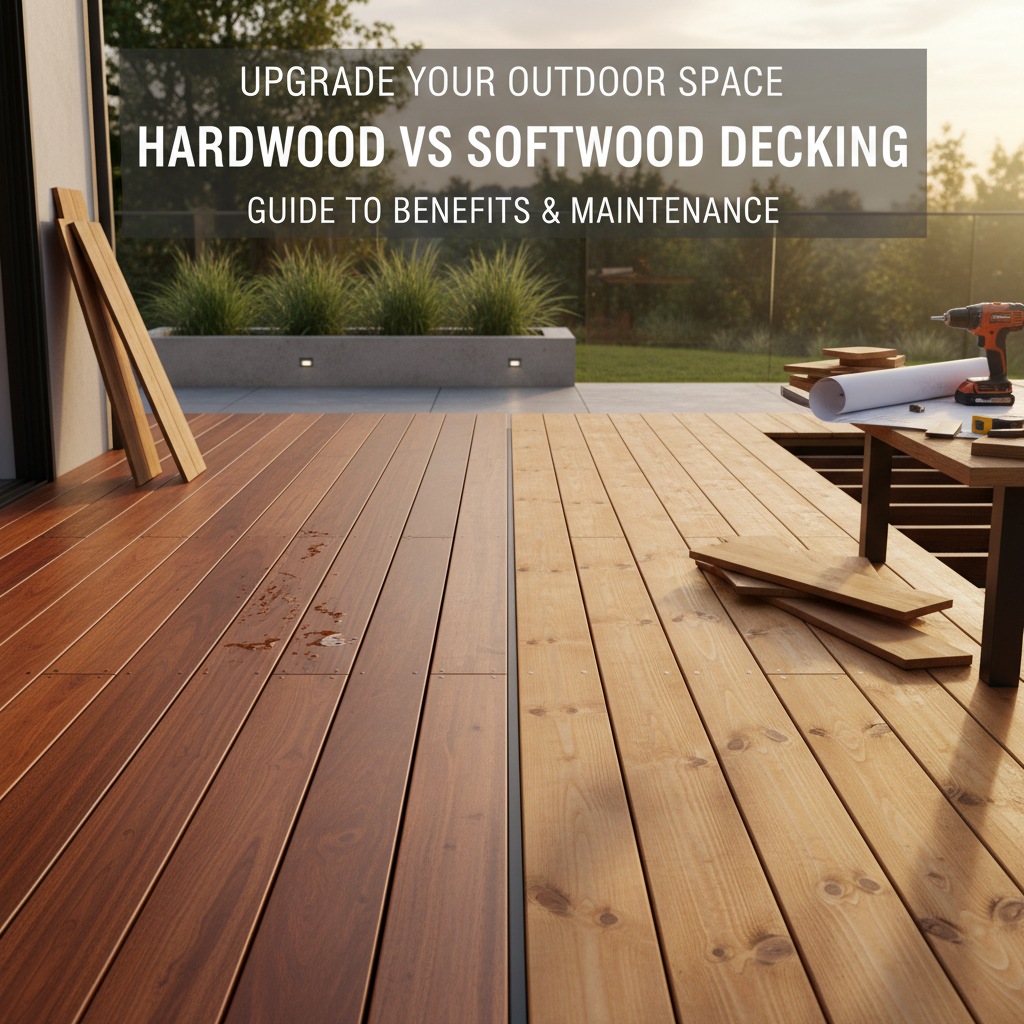 Hardwood vs Softwood Decking: Which One is Right for You?
