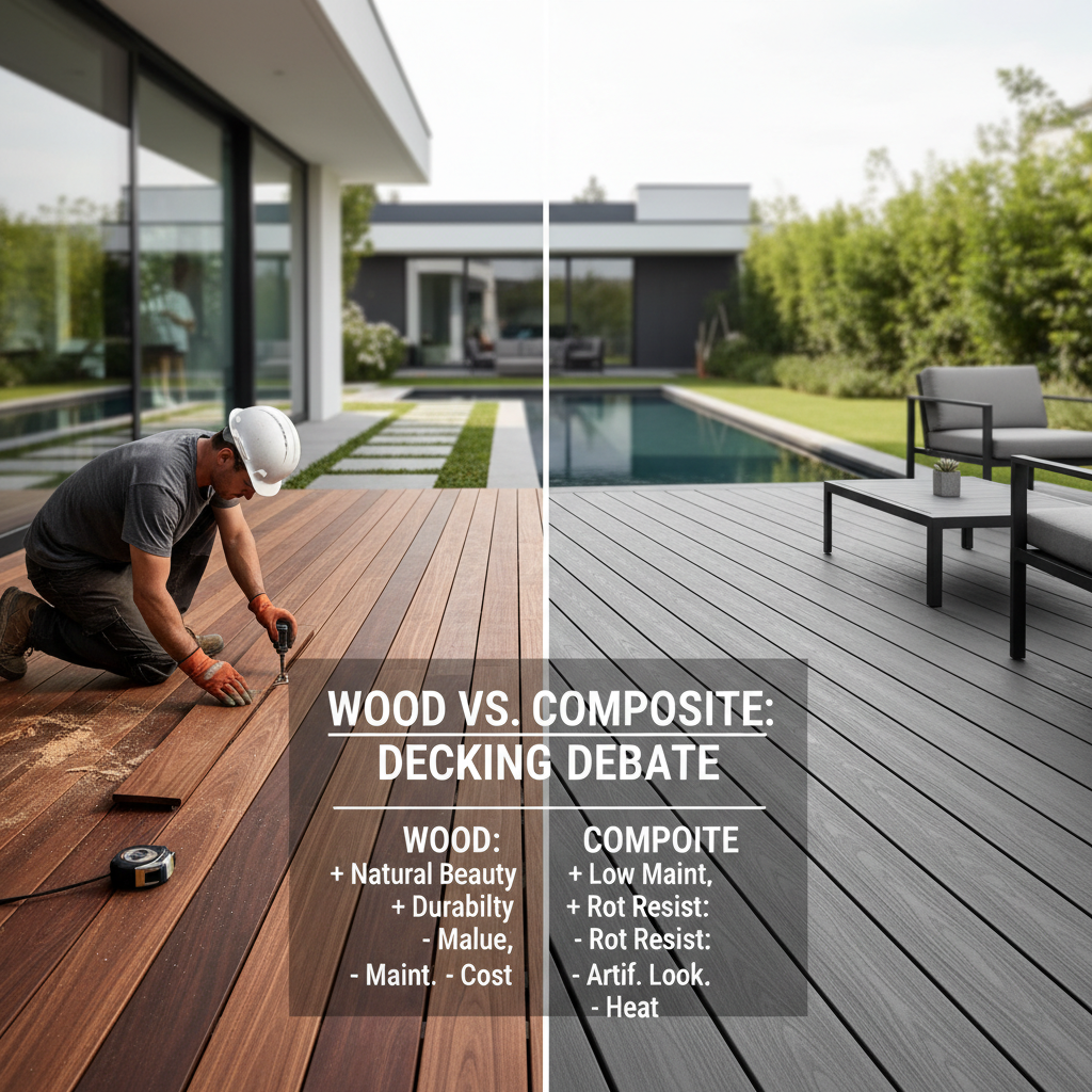 Composite vs. Wood Decking: Can We Pick a Winner?