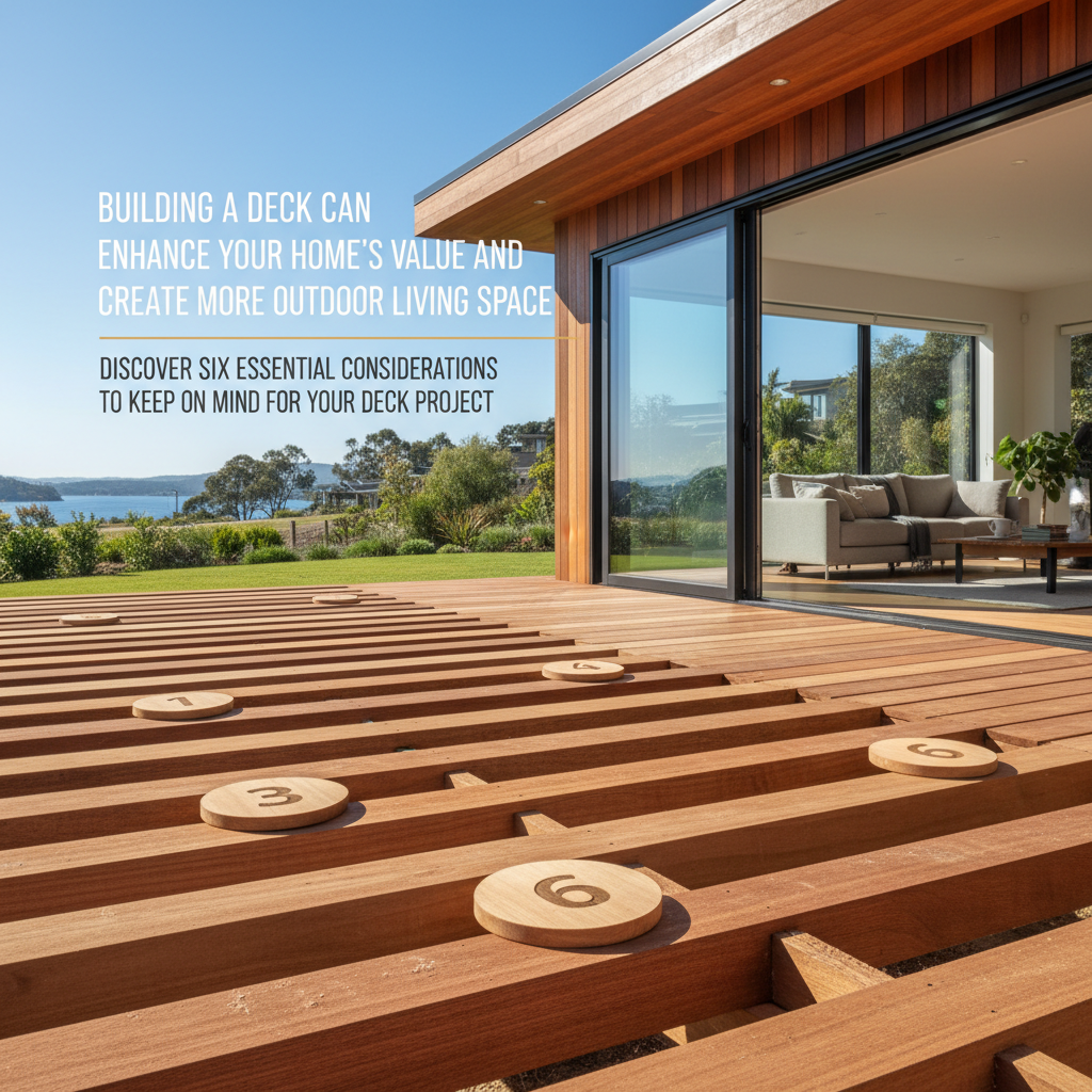 6 Things to Consider When Building a Deck
