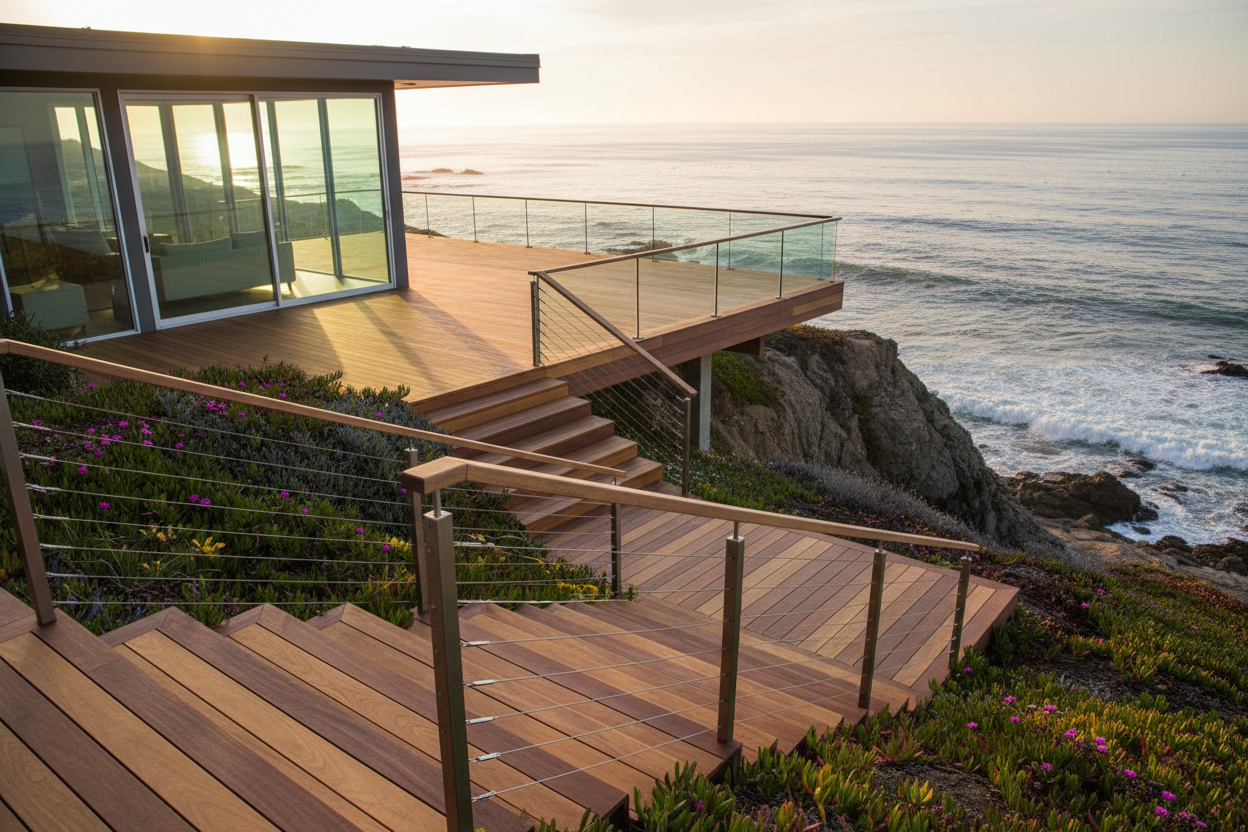 Coastal Bluff Staircase & Overlook