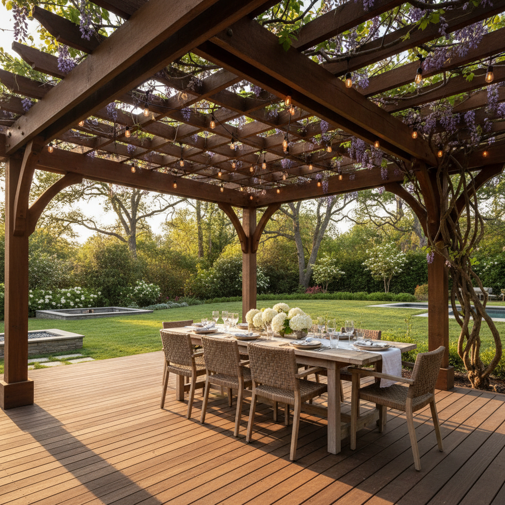 _ Pergolas hardwood